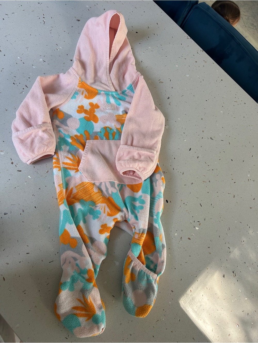 North Face bunting suit